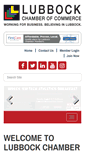Mobile Screenshot of lubbockchamber.com